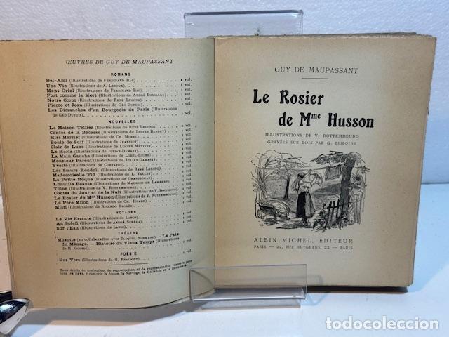 Libros: LE ROSIER DE M HUSSON GUY DE MAUPASSANT - Foto 3
