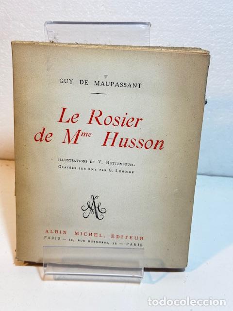 Libros: LE ROSIER DE M HUSSON GUY DE MAUPASSANT - Foto 1