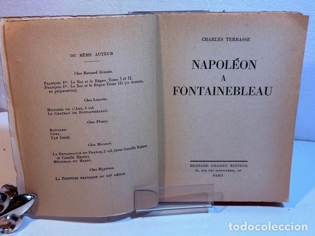 Libros: NAPOLEON A FONTAINEBLEAU CHARLES TERRASSE - Foto 2