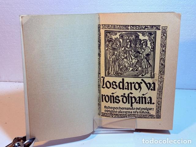 Libros: LOS CLAROS VARONES DE ESPA&Ntilde;A HERNANDO DEL PULGAR - Foto 2