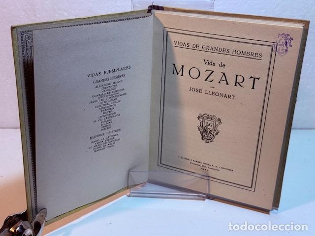 Libros: VIDA DE MOZART JOSE LLEONART - Foto 2