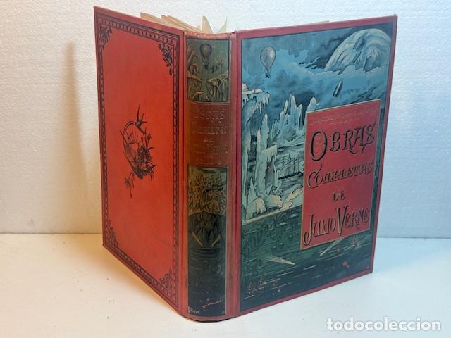 Libros: OBRAS COMPLETAS DE JULIO VERNE TOMO 3 - Foto 3