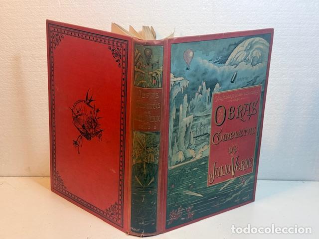 Libros: OBRAS COMPLETAS DE JULIO VERNE TOMO 5 - Foto 5