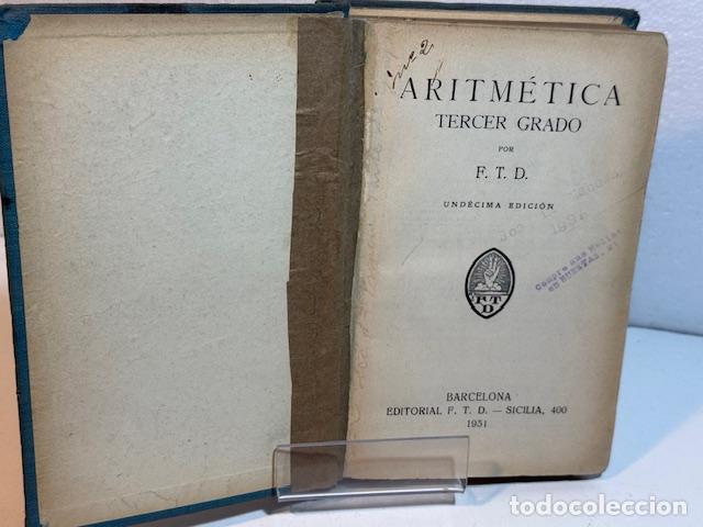 Libros: ARITMETICA TERCER GRADO - Foto 2