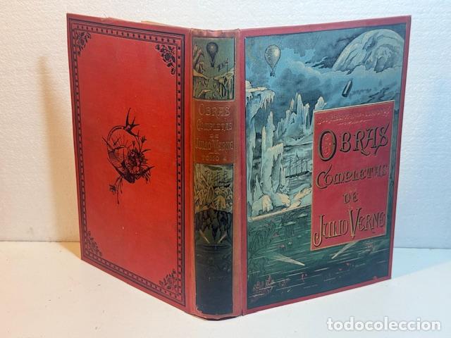 Libros: OBRAS COMPLETAS DE JULIO VERNE TOMO 4 - Foto 8