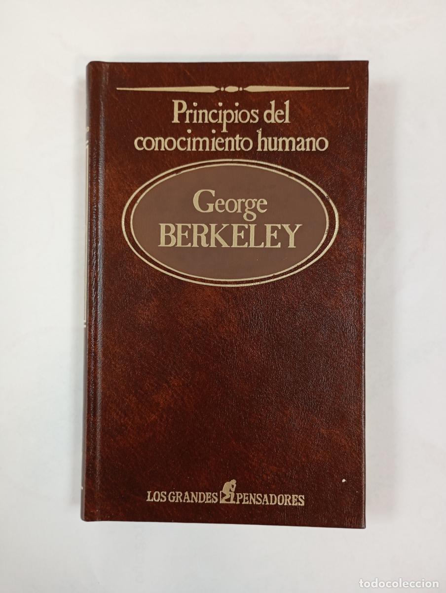 books: Principios del conocimiento humano. Los grandes pensadores 67 Sarpe. - George Berkeley. TDK646