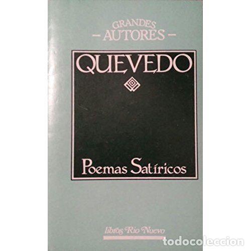 Libros: POEMAS SATIRICOS - QUEVEDO - Sin Especificar - Foto 1