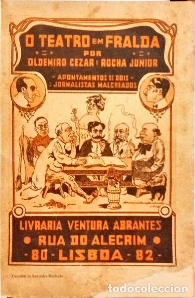 Libros: C&Eacute;SAR. (Oldemiro) e Rocha J&uacute;nior. - O TEATRO EM FRALDA. - Foto 1