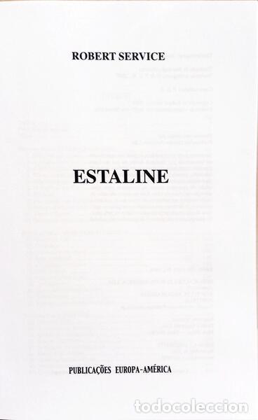 Libros: SERVICE. (Robert) - ESTALINE. - Foto 2