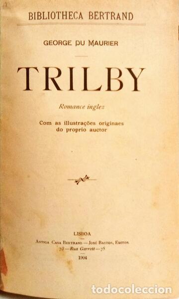 Libros: MAURIER. (George du) - TRILBY. - Foto 1