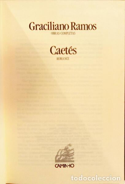 Libros: RAMOS. (Graciliano) - CAET&Eacute;S. - Foto 2