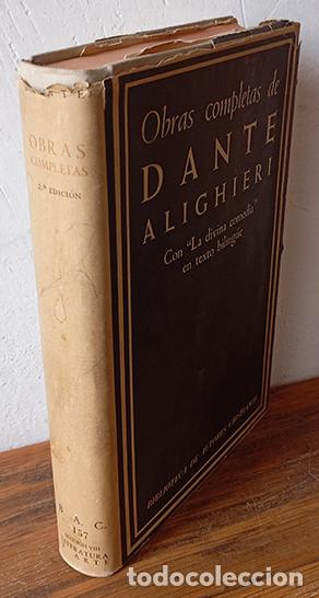 Libros: LA DIVINA COMEDIA en texto biling&uuml;e. Obras completas. - DANTE ALIGHIERI