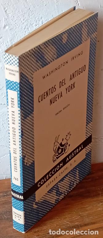 Libros: CUENTOS DEL ANTIGUO NUEVA YORK - WASHINGTON IRVING - Foto 1