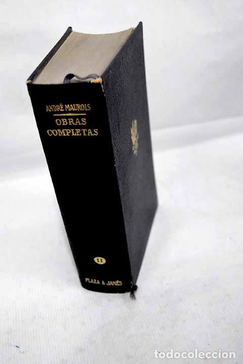 Libros: Obras completas, tomo II.- Maurois, Andr&eacute;