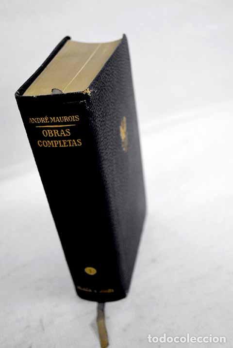 Libros: Obras completas, tomo I.- Maurois, Andr&eacute;