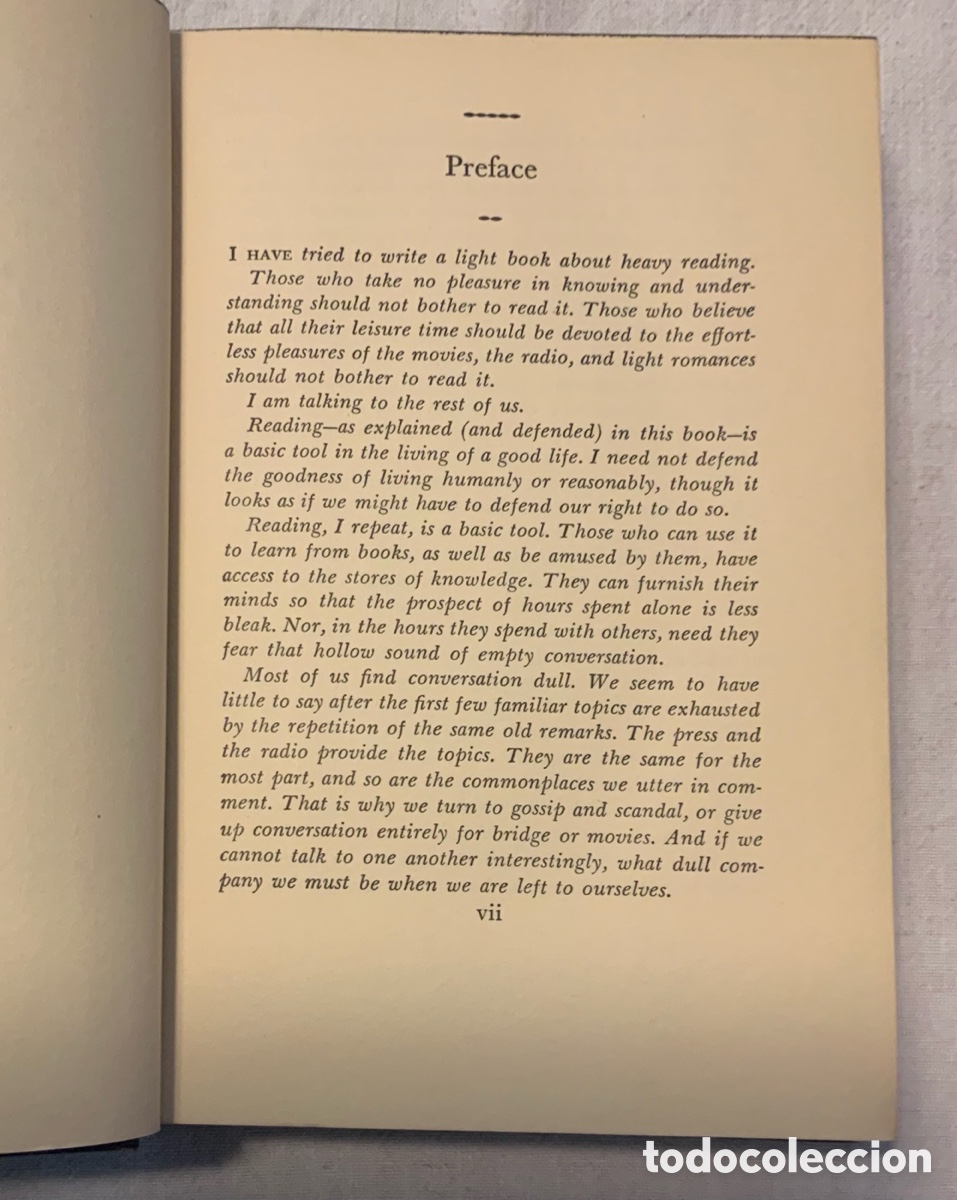 Libros: HOW TO READ A BOOK. Mortimer J. Adler - Foto 4