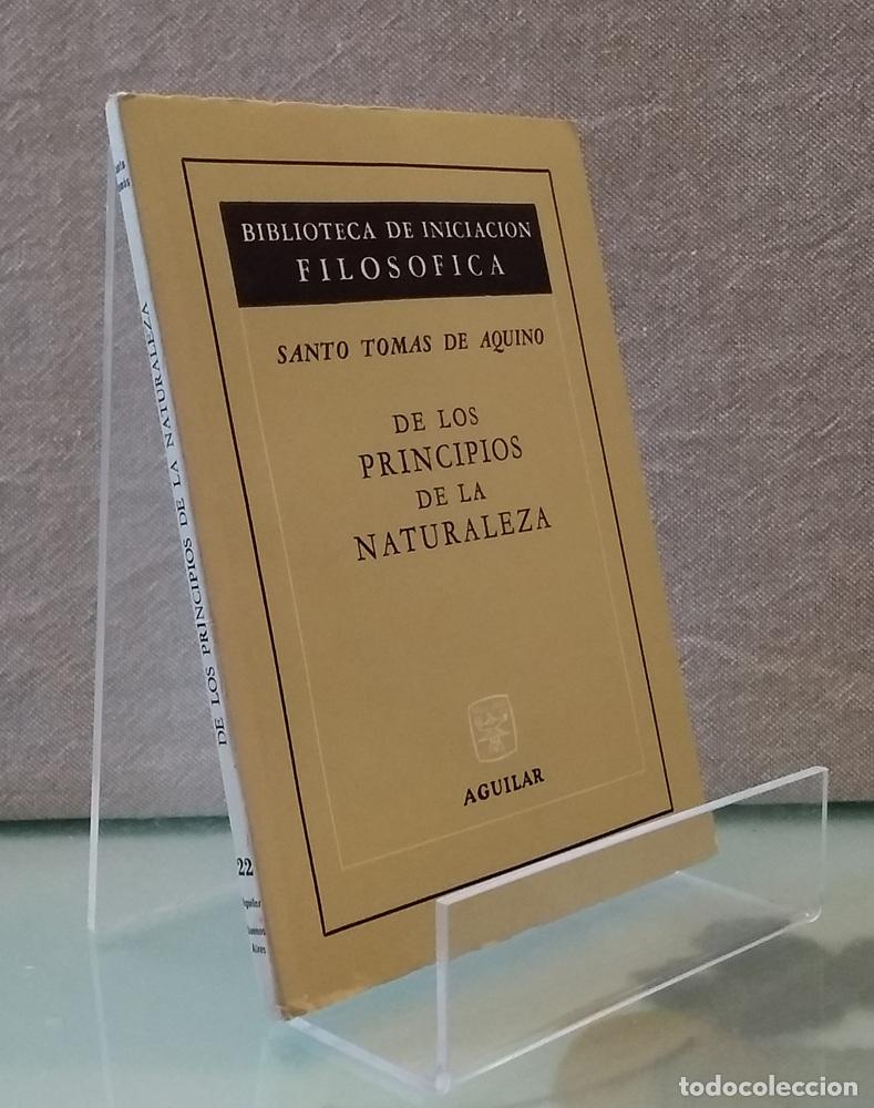 books: De los principios de la naturaleza - Santo Tom&aacute;s de Aquino
