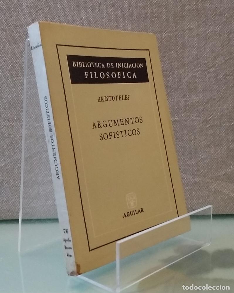Libros: Argumentos sof&iacute;sticos - Arist&oacute;teles