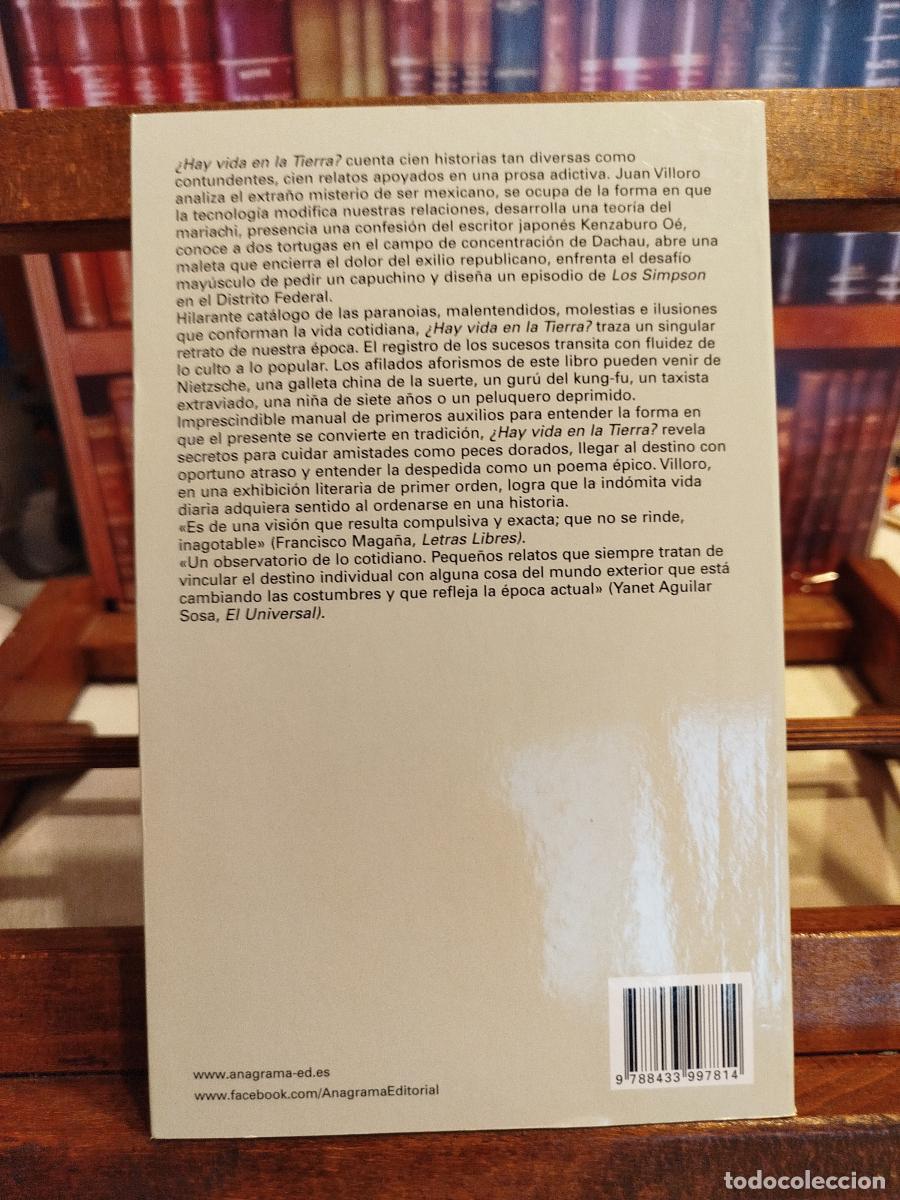 Libros: &iquest;Hay vida en la tierra? - Villoro, Juan - Foto 2