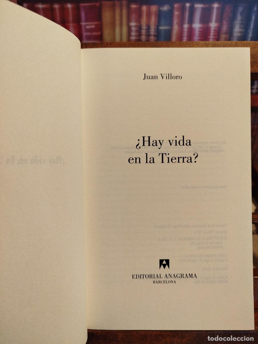 Libros: &iquest;Hay vida en la tierra? - Villoro, Juan - Foto 4