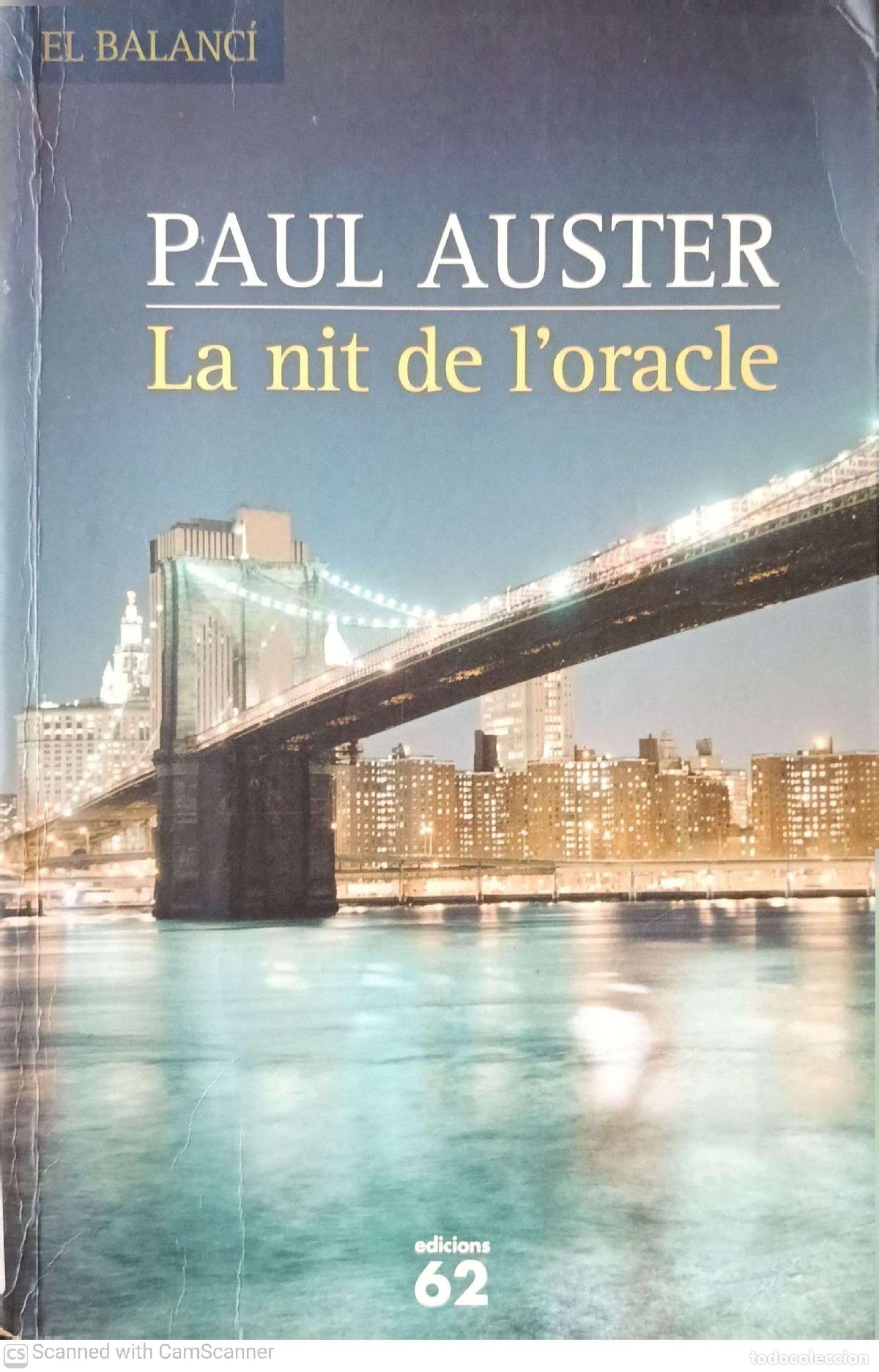 Libros: La nit de loracle - Paul Auster - Foto 1