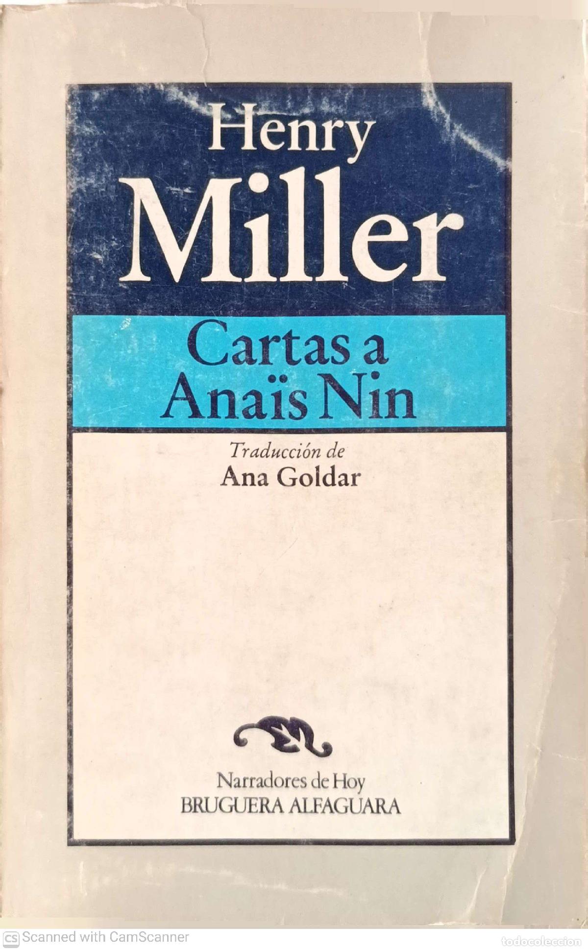 Libros: Cartas a Ana&iuml;s Nin - Henry Miller - Foto 1