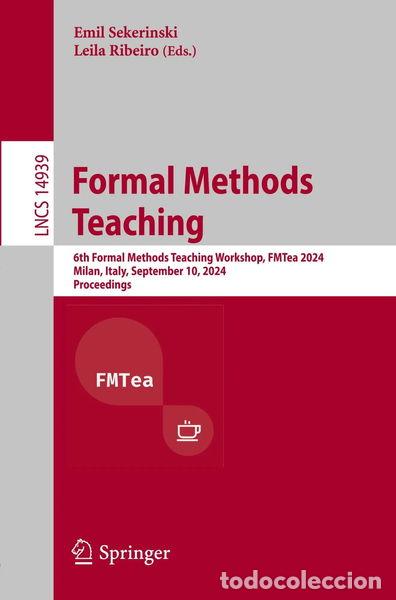 Libros: Formal Methods Teaching- 9783031713781 - Foto 1