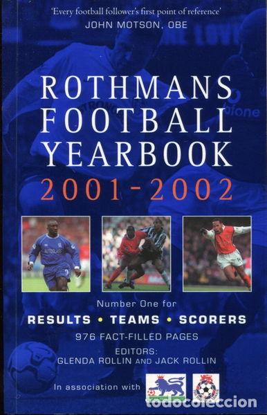 Libri di seconda mano: Rothmans Football Yearbook 2001-2002- 9780747272601