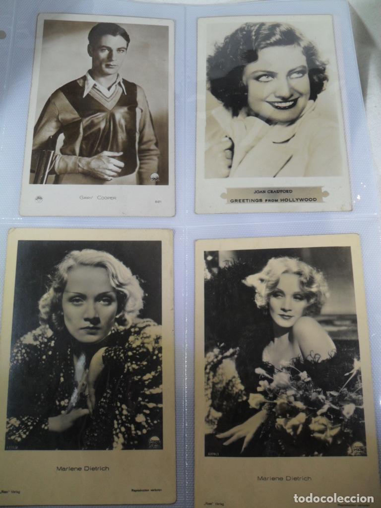 Libros: 56 POSTALES CROMOS ESTRELLAS DE CINE - VARIOS - Foto 1