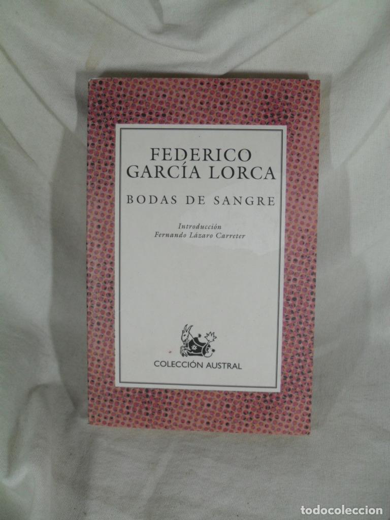 Libros: BODAS DE SANGRE - FEDERICO GARCIA LORCA - Foto 1
