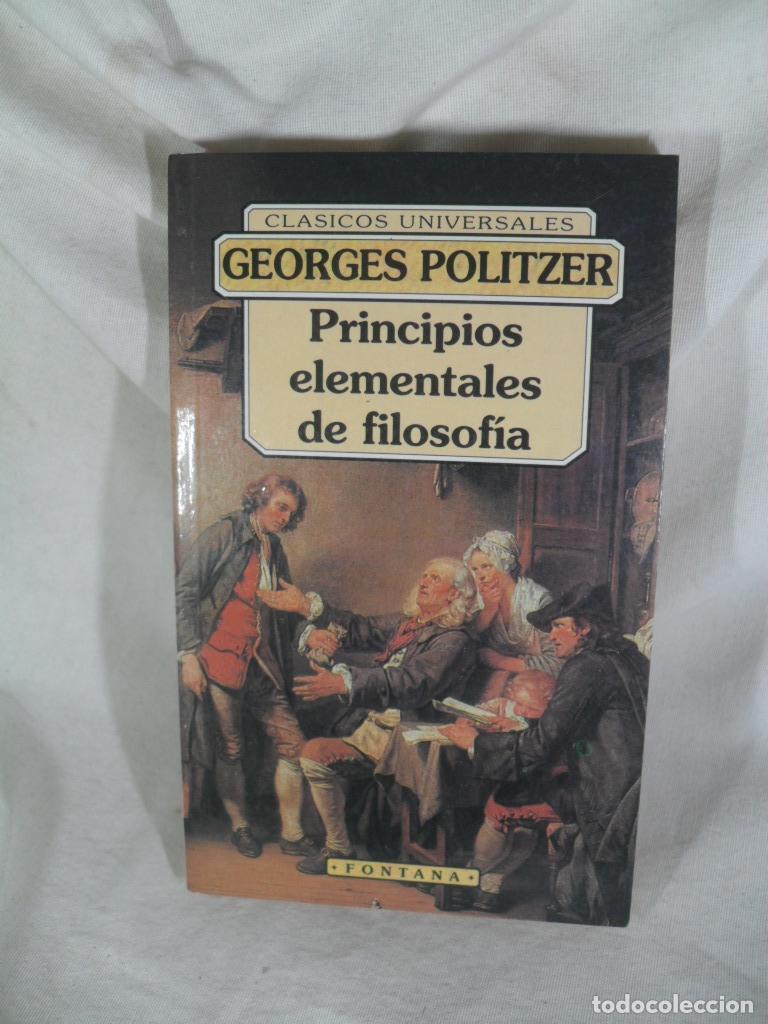 B&uuml;cher: PRINCIPIOS ELEMENTALES DE FILOSOFIA - GEORGES POLITZER