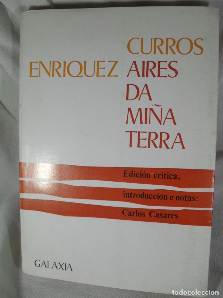Libri di seconda mano: AIRES DE MI&Ntilde;A TERRA - MANUEL CURROS ENRIQUEZ