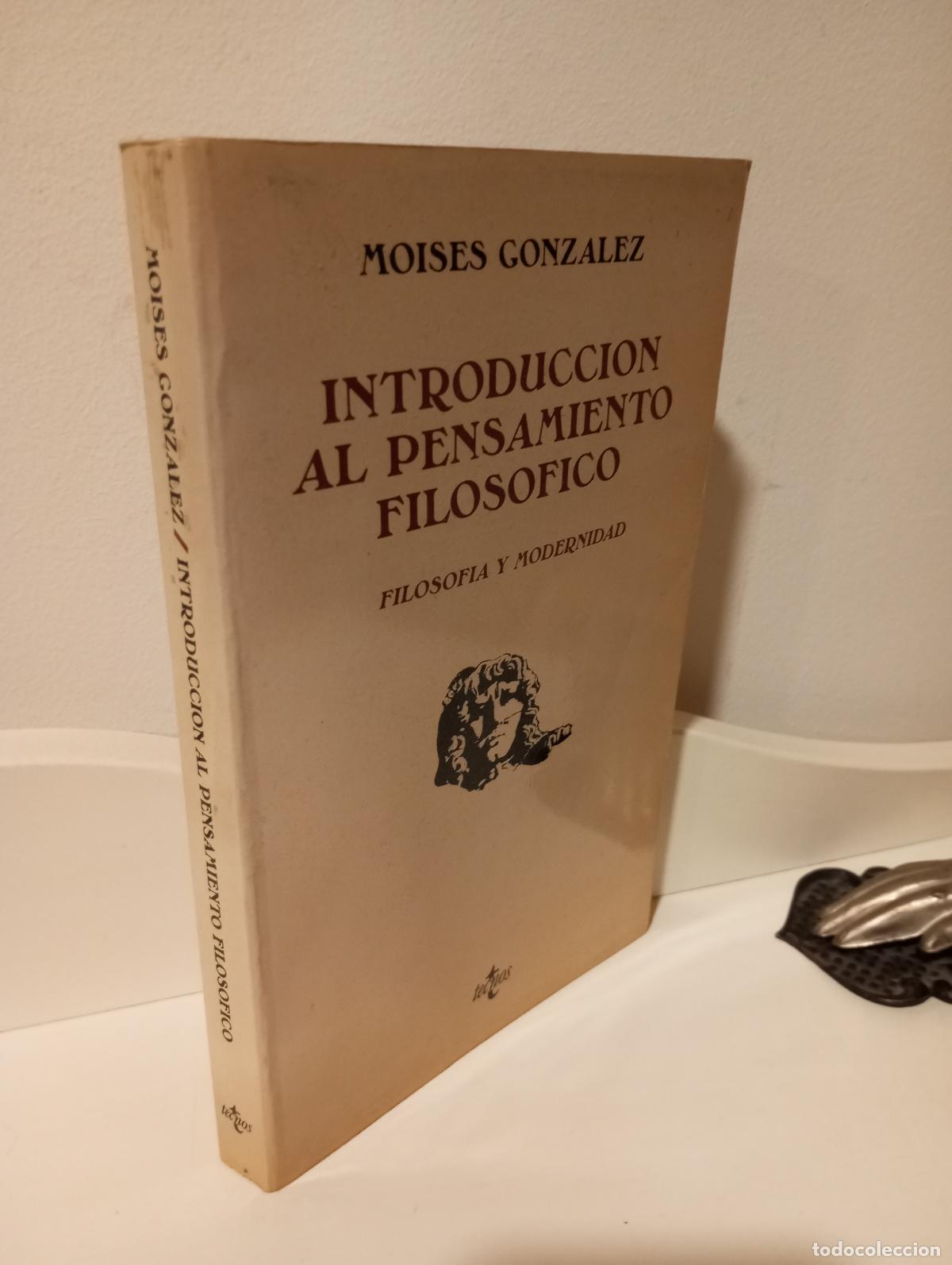 Libros: INTRODUCCION AL PENSAMIENTO FILOSOFICO - Gonzalez, Moises - Foto 1