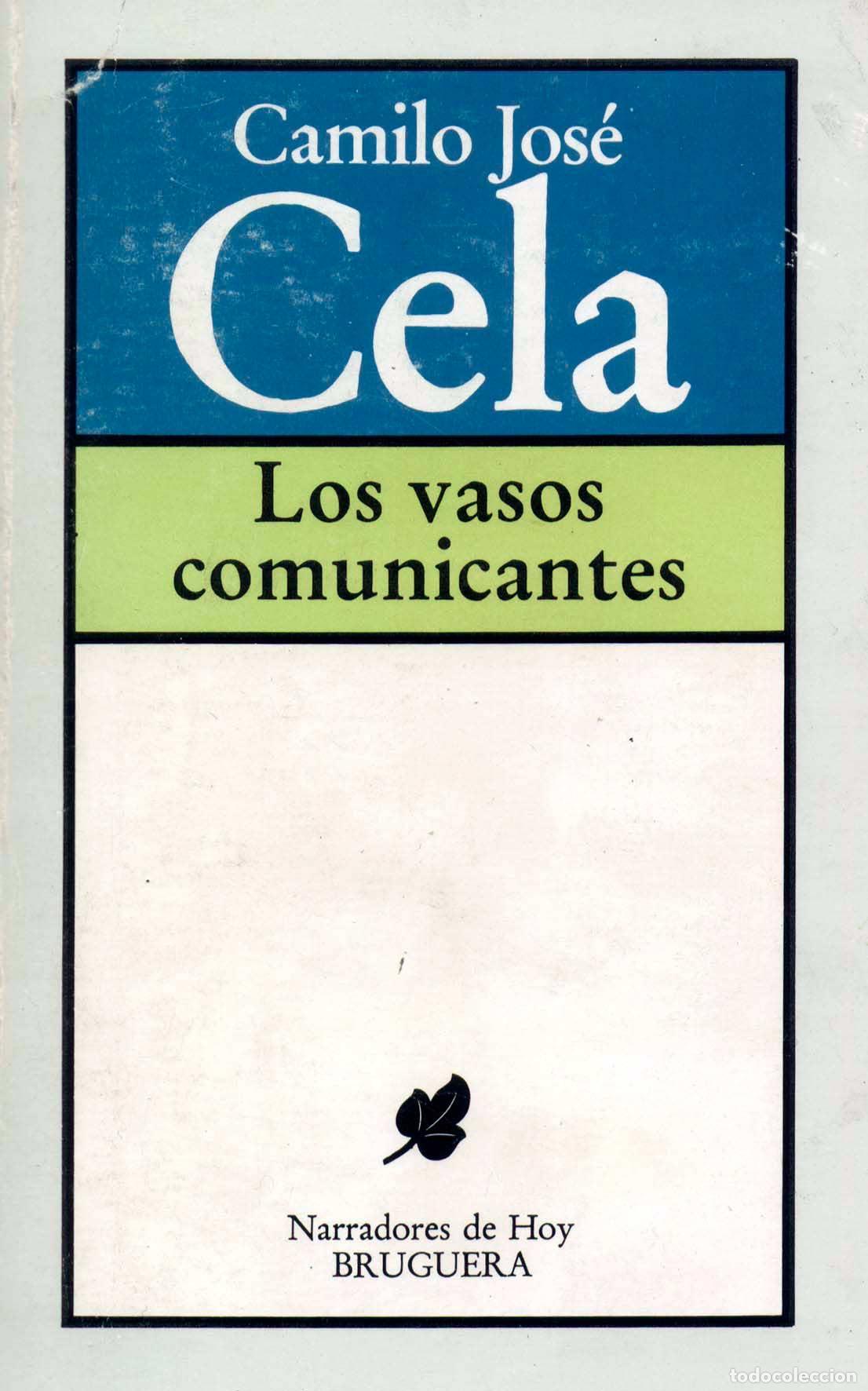 Libros: Los vasos comunicantes. - Camilo Jos&eacute; Cela - Foto 1