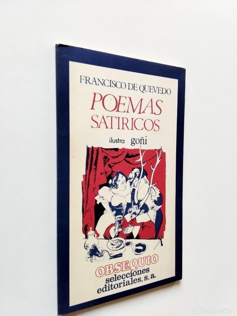 Libros: Francisco de Quevedo - Poemas sat&iacute;ricos - Foto 1