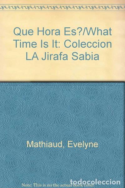 Libros: &iquest;Qu&eacute; hora es?- 9788434813281 - Foto 1