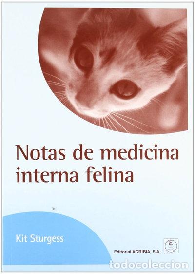 books: Notas de medicina interna felina- 9788420010717