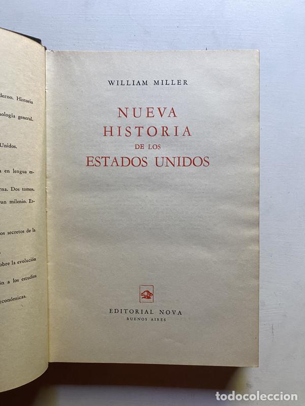 Libri di seconda mano: Nueva historia de los Estados Unidos - Miller William