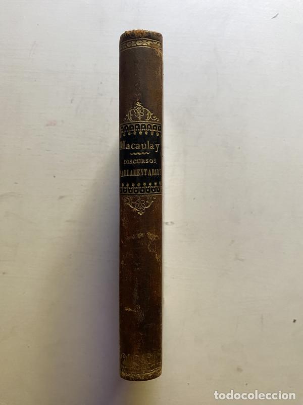 Libros: Discursos parlamenarios - Lord Macaulay - Foto 2