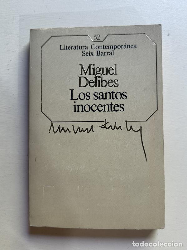 Libros: Los santos inocentes - Delibes Miguel - Foto 1
