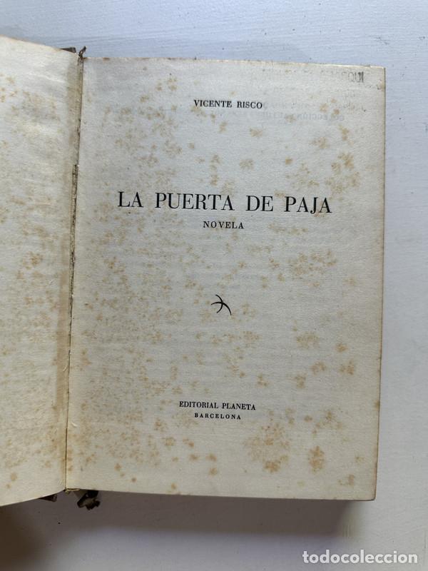 Libros: La puerta de paja - Risco Vicente - Foto 2