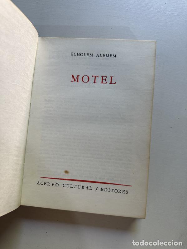 Libros: Motel - Aleijem Scholem - Foto 2