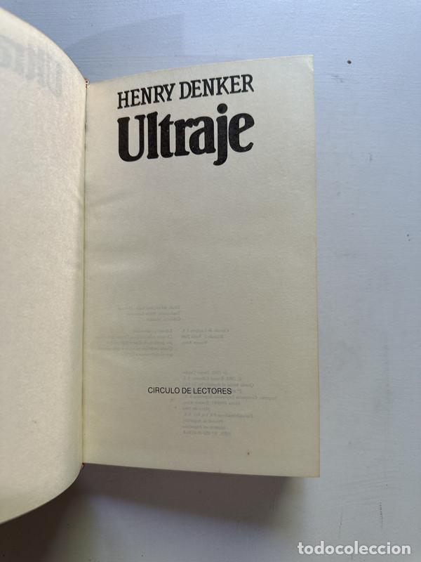 Libros: Ultraje - Denker Henry - Foto 2