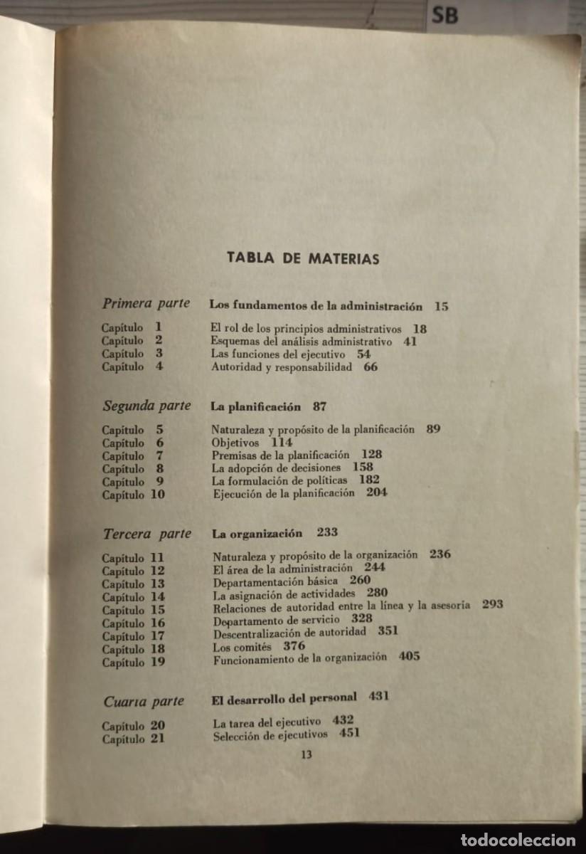 Libros: Curso de administraci&oacute;n moderna - Koontz- ODonnell - Foto 2