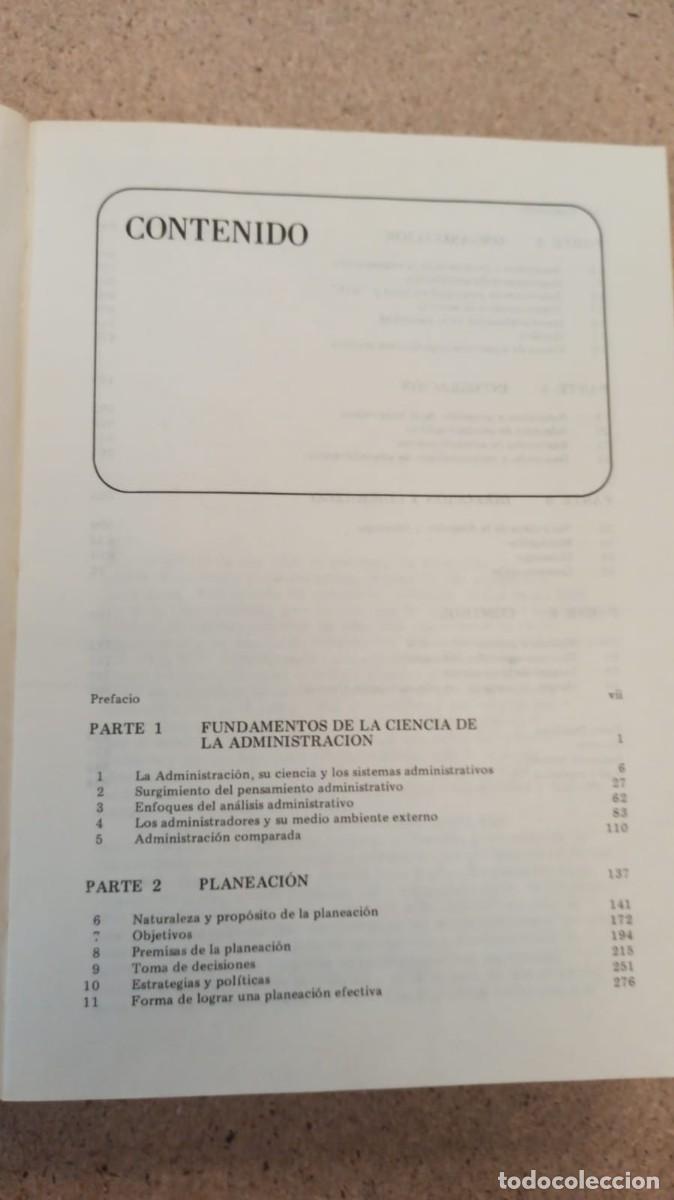 Libros: Curso de Administraci&oacute;n Moderna - Koontz- ODonnell - Foto 3