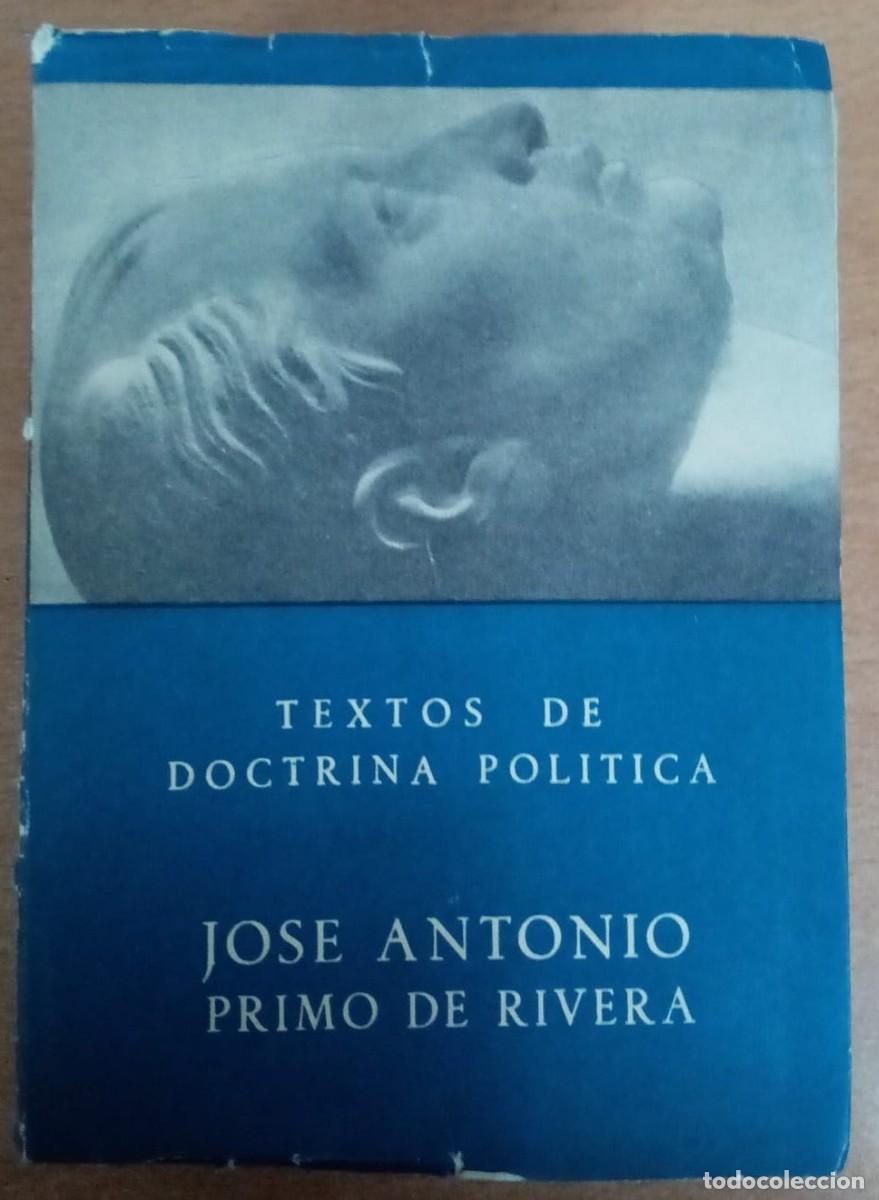 Libros: Textos de doctrina politica - Jos&eacute; Antonio Primo de Rivera