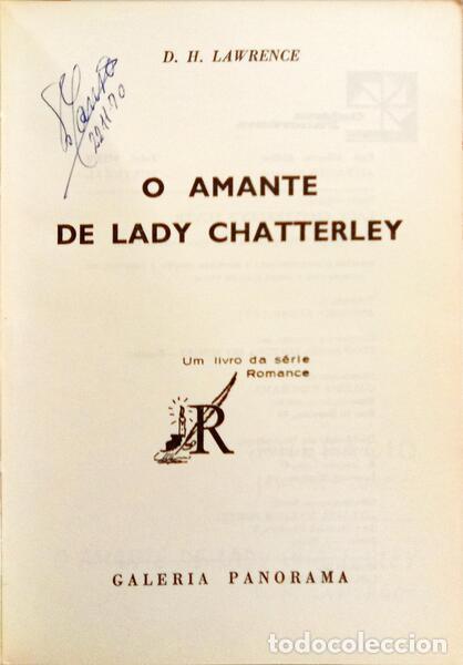 Libros: LAWRENCE. (David Herbert) - O AMANTE DE LADY CHATTERLEY. - Foto 2