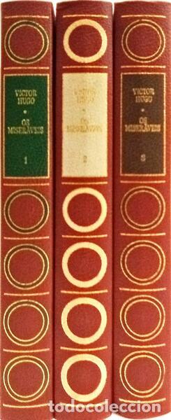 Libros: HUGO. (Victor) - OS MISER&Aacute;VEIS. [3 VOLS.] - Foto 2