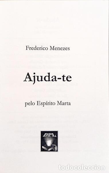 Libros: MENEZES. (Frederico) e Marta. - AJUDA-TE. - Foto 2