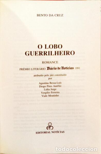 Libros: CRUZ. (Bento da) - O LOBO GUERRILHEIRO. - Foto 2
